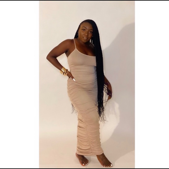 Babes Ruched Dress - Picture 2 of 2